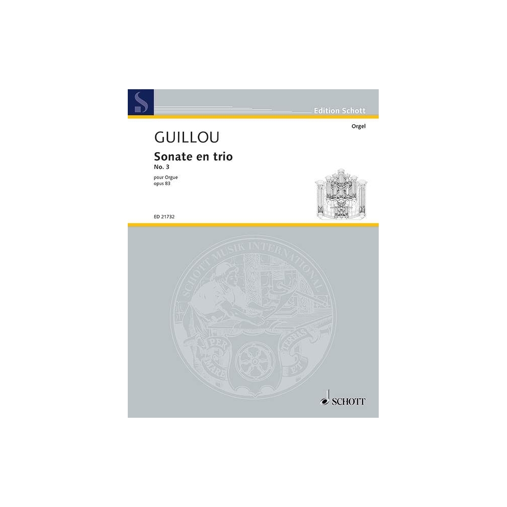 Guillou, Jean - Sonate en trio No. 3 op. 83 