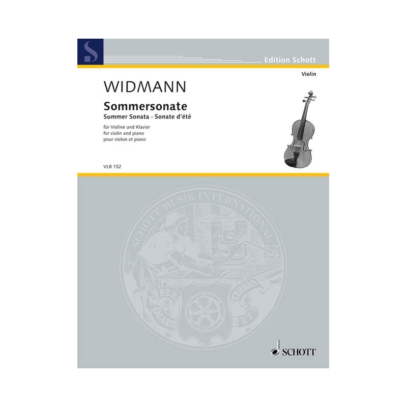 Widmann, Joerg - Summer Sonata 