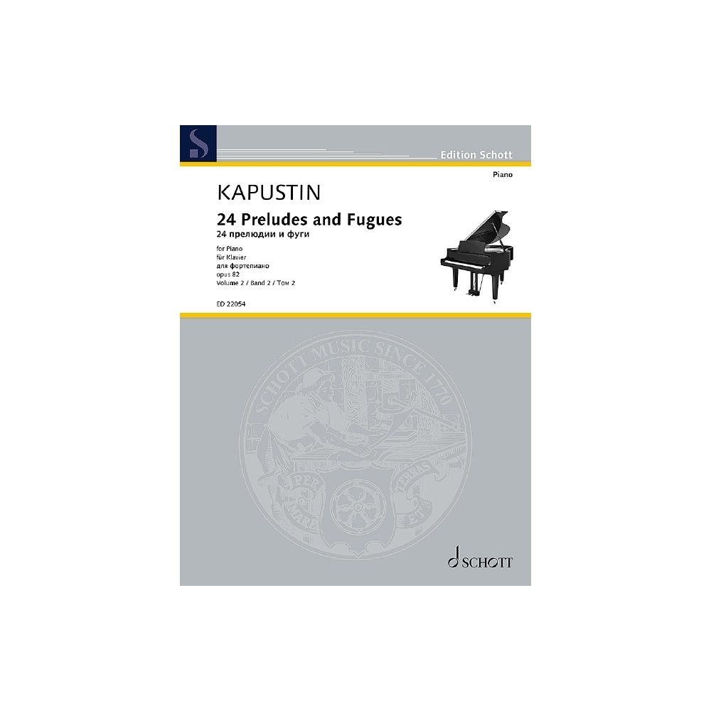 Kapustin, Nikolai - Twenty-Four Preludes and Fugues op. 82 