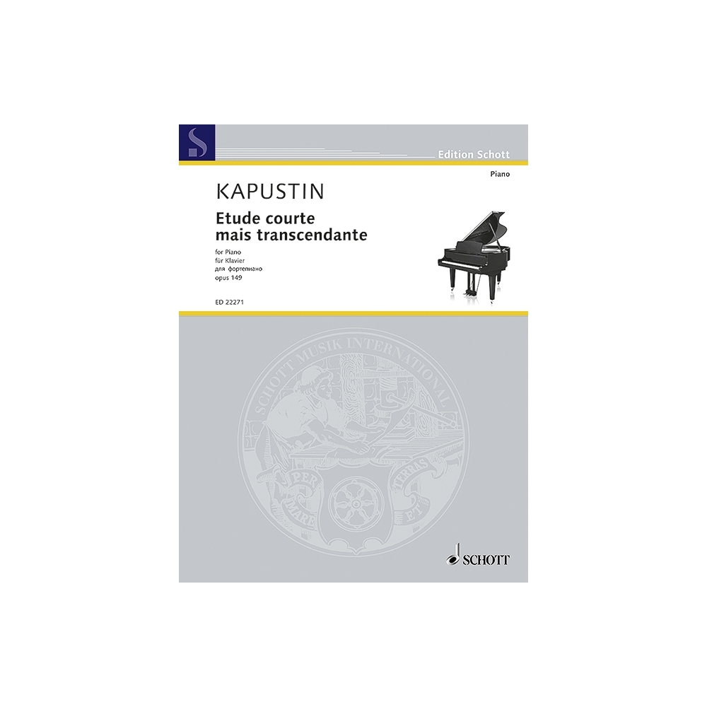 Kapustin, Nikolai - Etude courte mais transcendante op. 149 