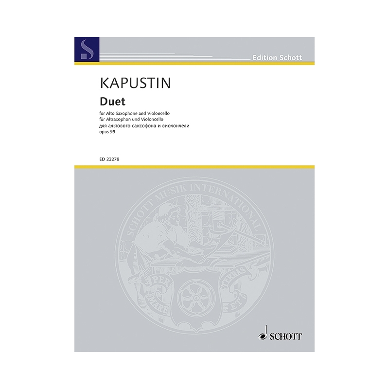 Kapustin, Nikolai - Duet op. 99