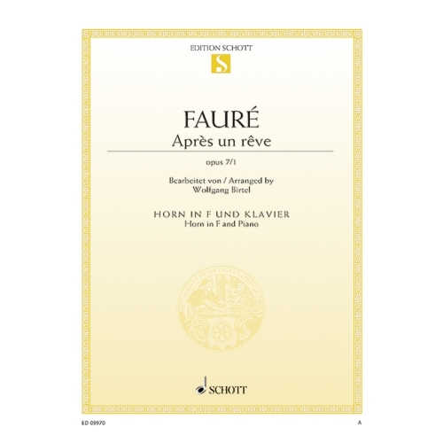 Fauré, Gabriel - Après un...