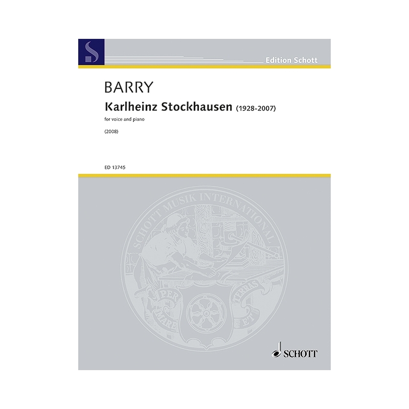 Barry, Gerald - Karlheinz Stockhausen (1928-2007)