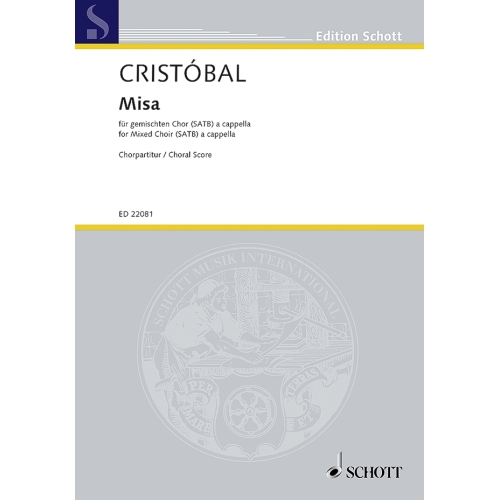 Cristóbal, Raquel - Misa 