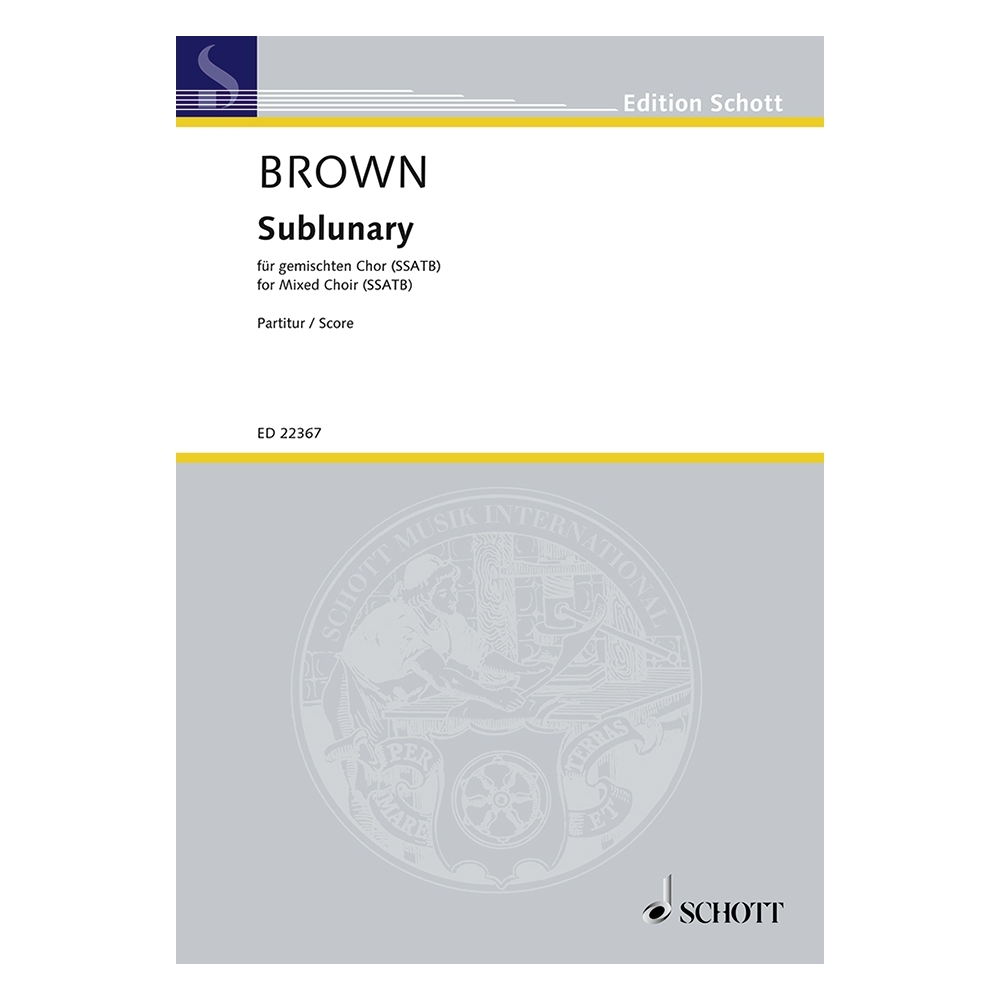 Brown, Matthew - Sublunary 