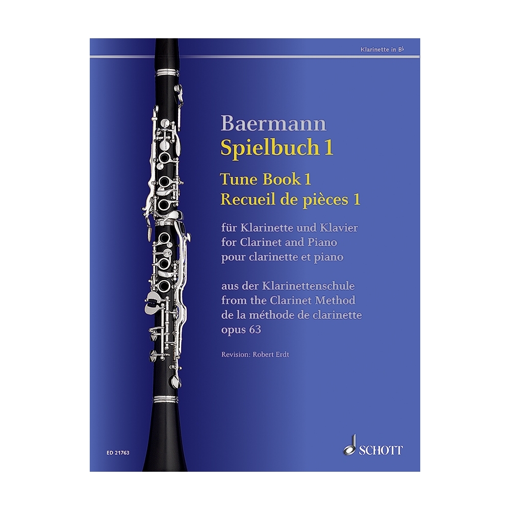 Baermann, Carl - Tune Book 1 op. 63 Vol. 1