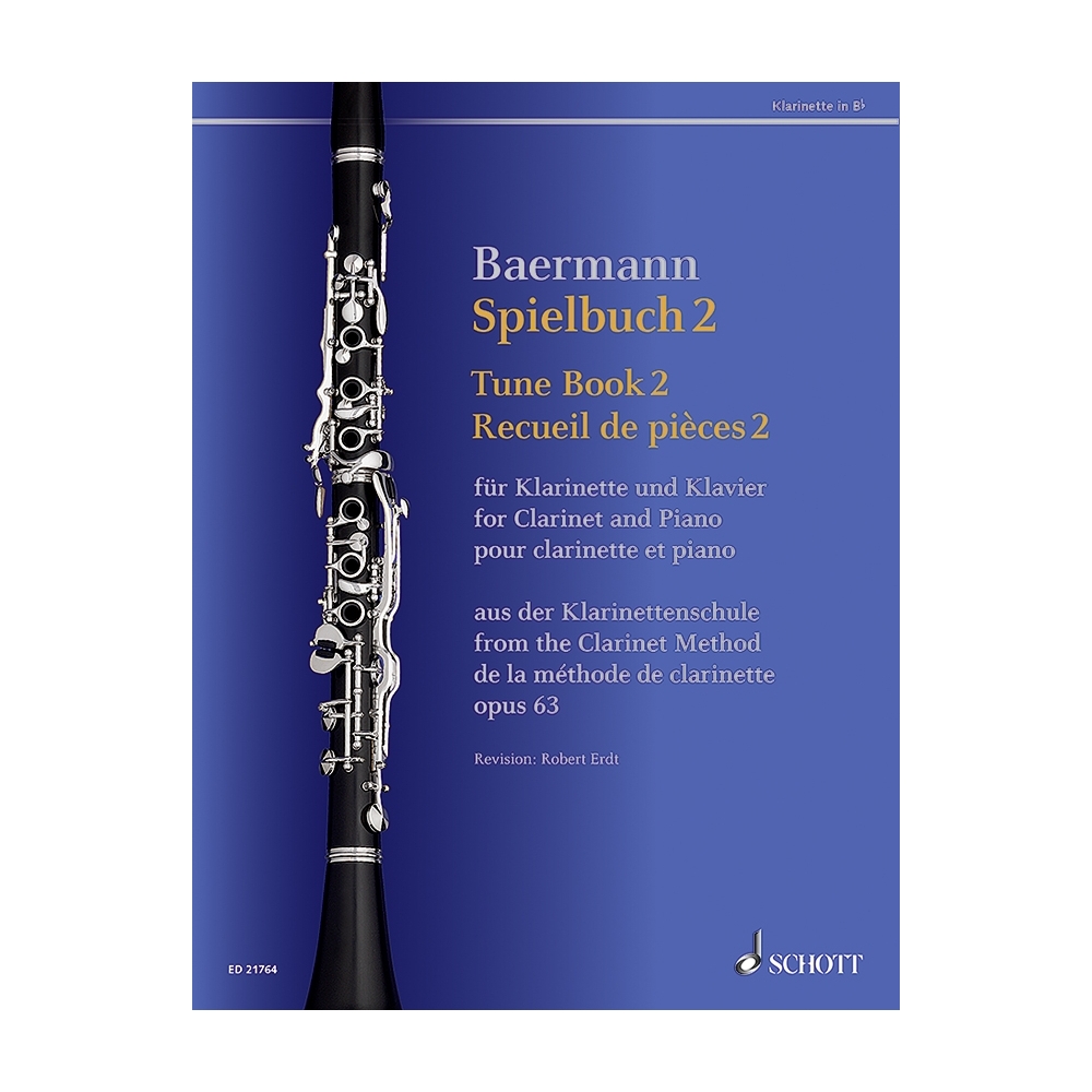 Baermann, Carl - Tune Book 2 op. 63 Vol. 2