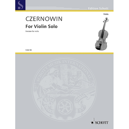 Czernowin, Chaya - For...