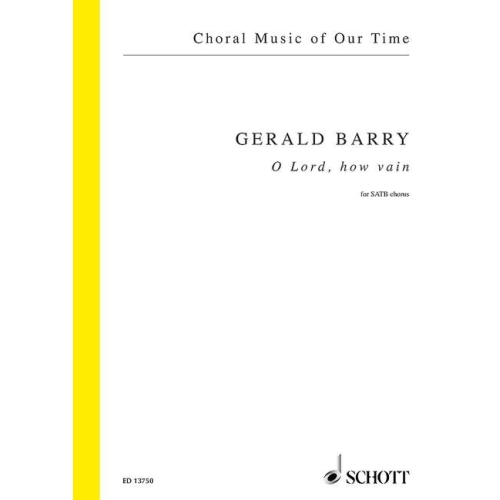 Barry, Gerald - O Lord, how...