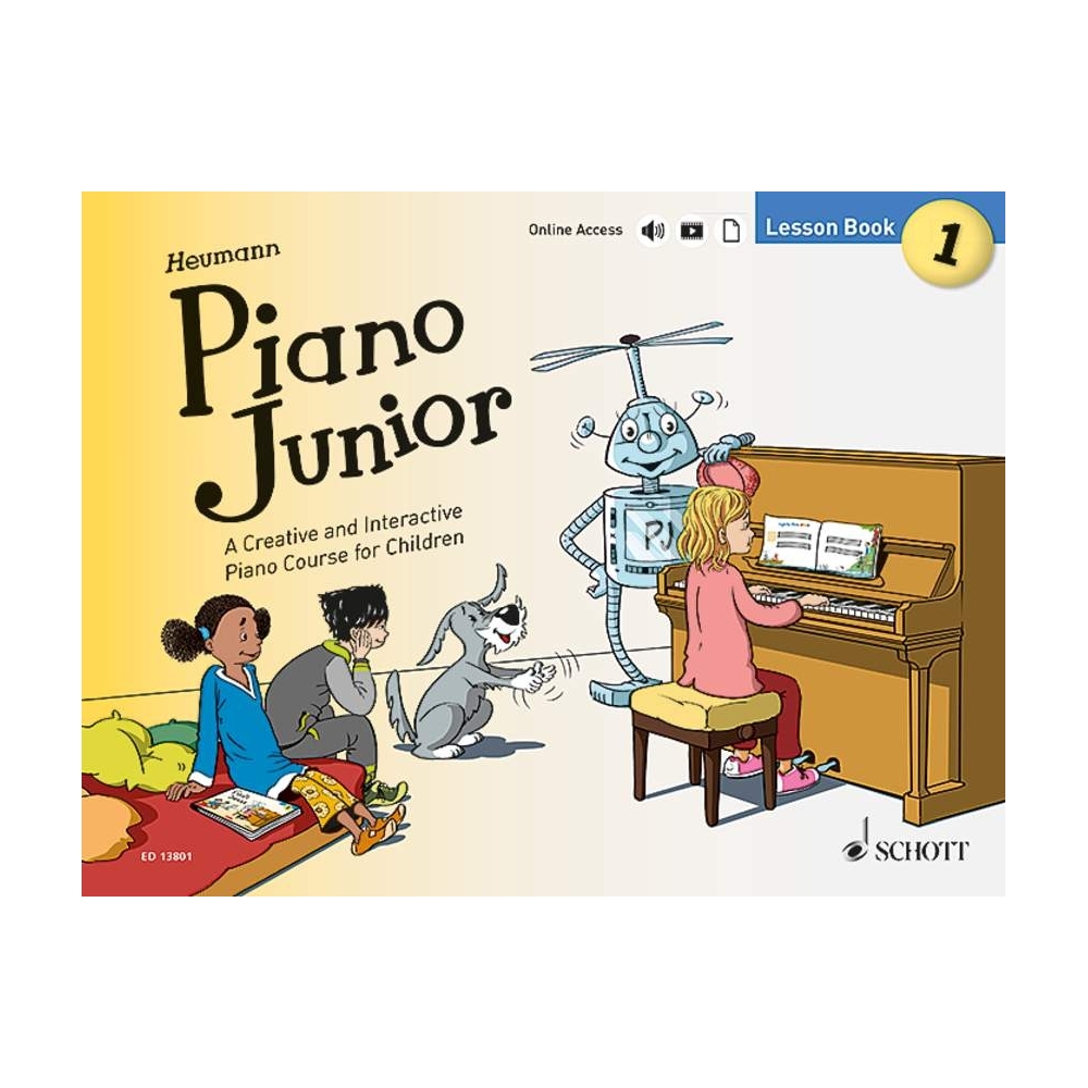 Heumann, Hans-Guenter - Piano Junior: Lesson Book 1 Vol. 1