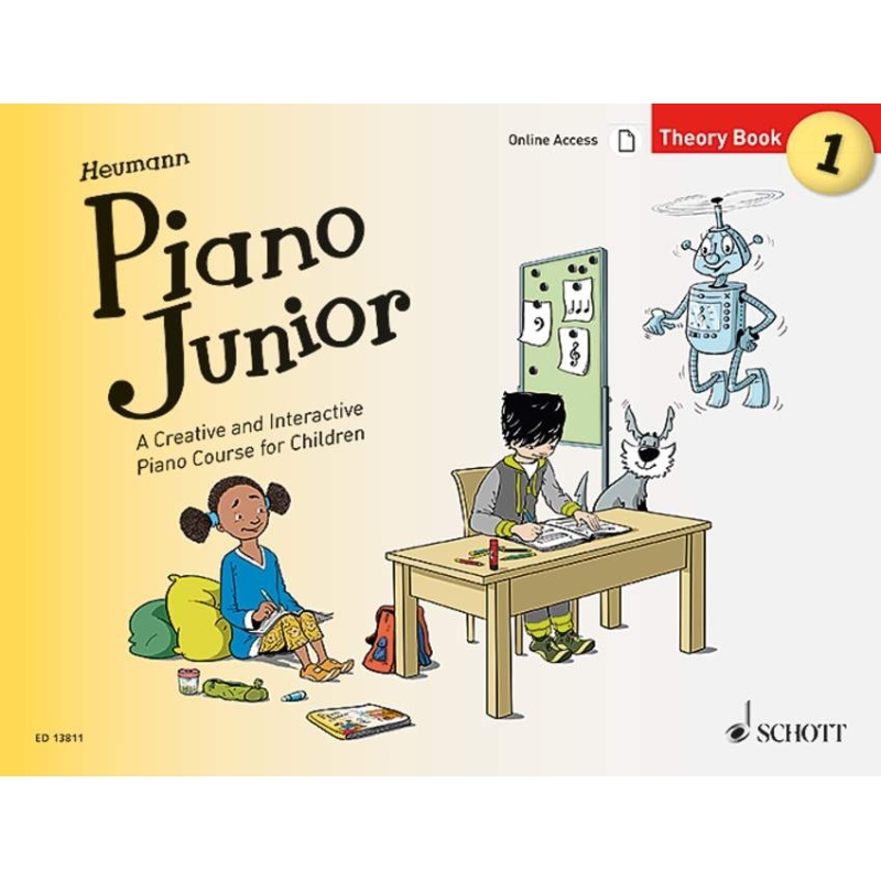 Heumann, Hans-Guenter - Piano Junior: Theory Book 1 Vol. 1
