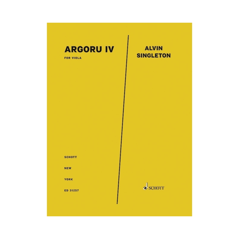 Singleton, Alvin - Argoru IV