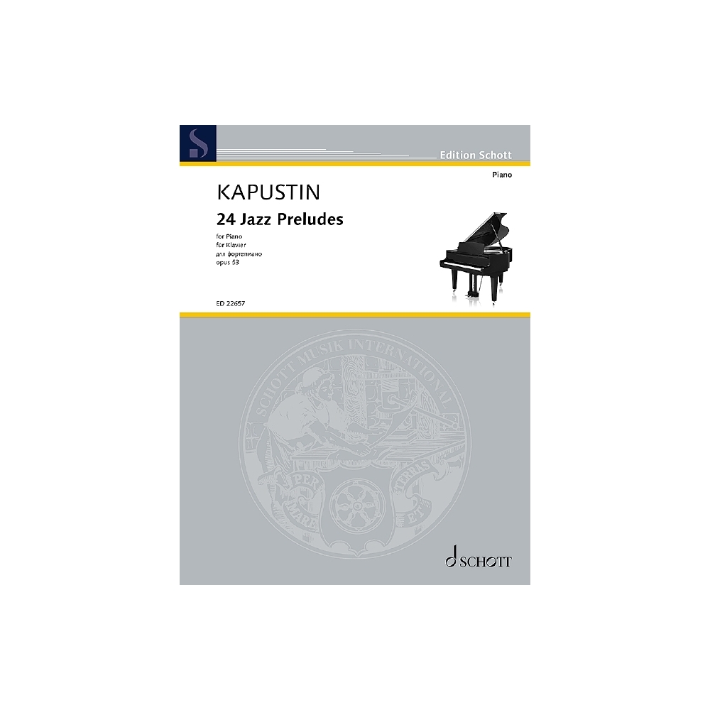 Kapustin, Nikolai - 24 Jazz Preludes op. 53 