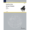 Kapustin, Nikolai - 24 Jazz Preludes op. 53 