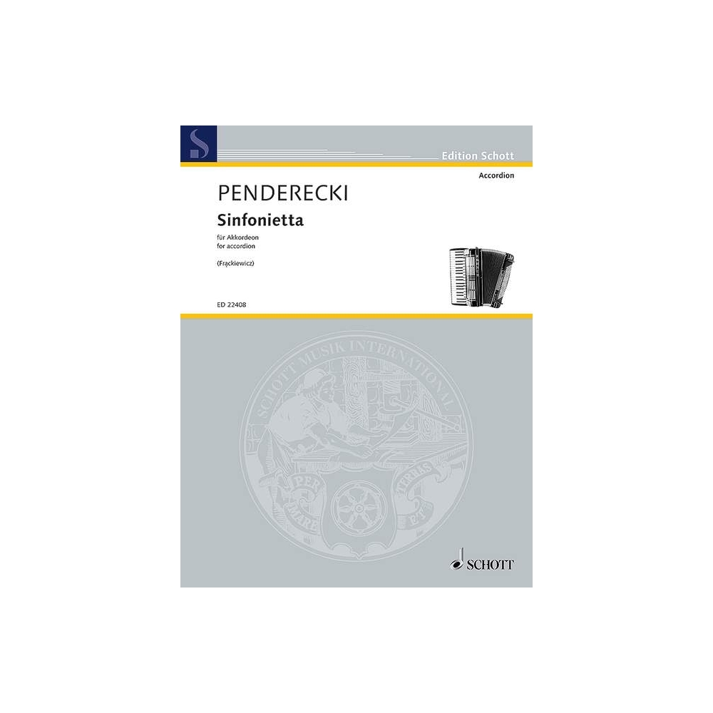 Penderecki, Krzysztof - Sinfonietta 