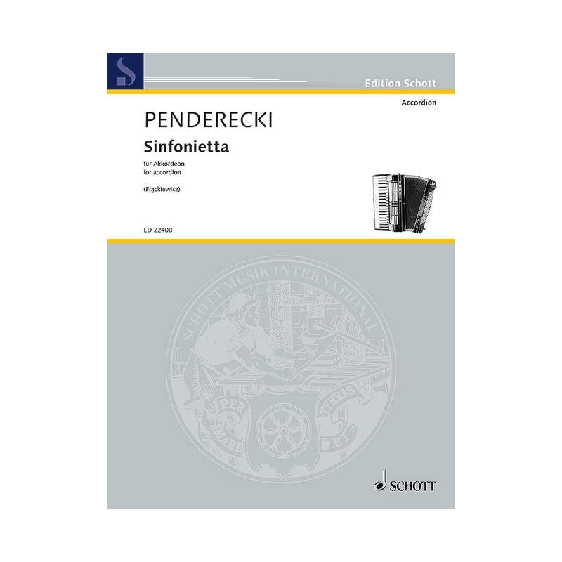 Penderecki, Krzysztof - Sinfonietta 