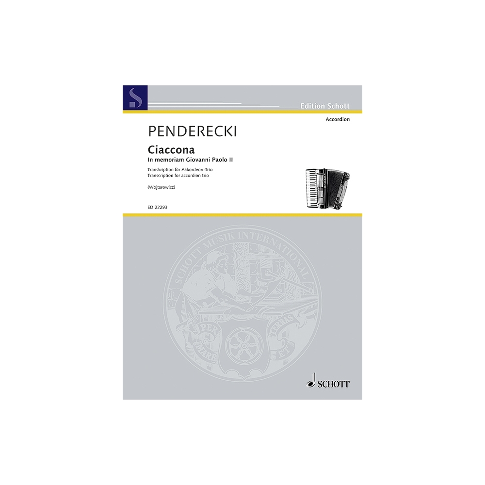 Penderecki, Krzysztof - Ciaccona 