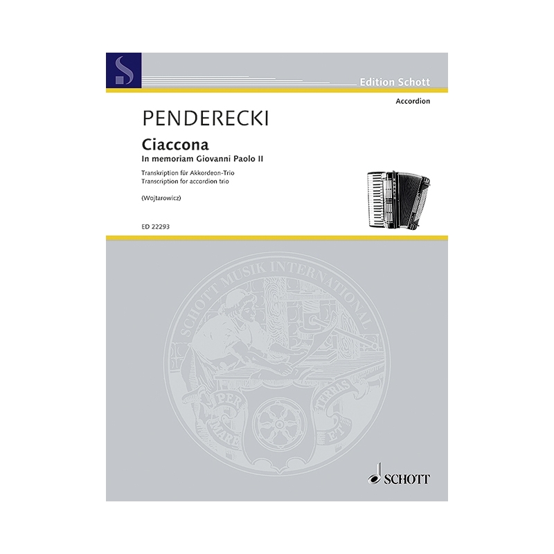 Penderecki, Krzysztof - Ciaccona 