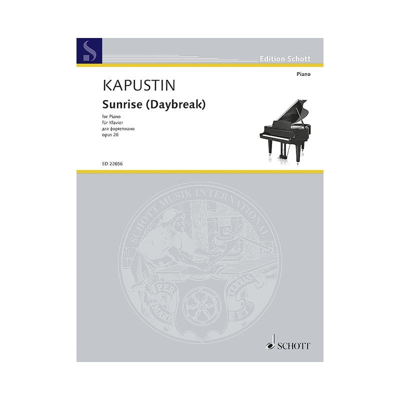 Kapustin, Nikolai - Sunrise (Daybreak) op. 26