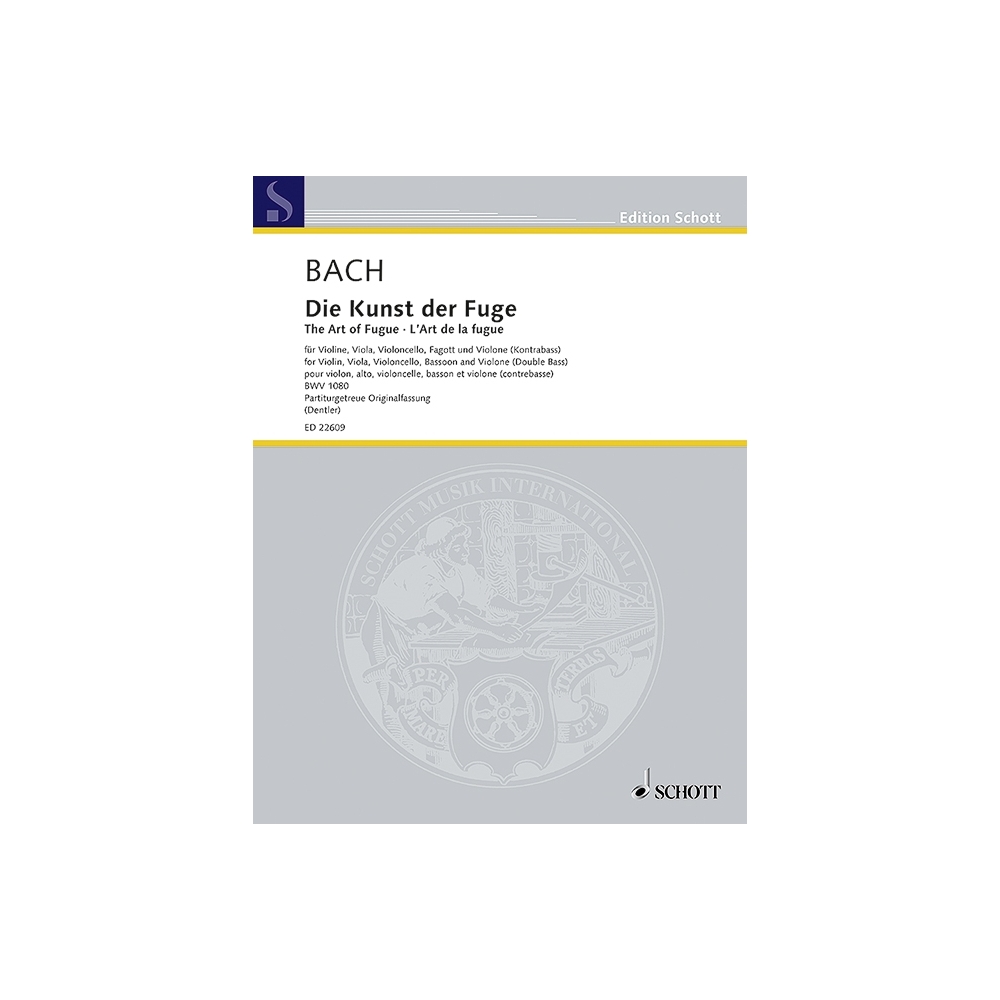 Bach, J.S - The Art of Fugue BWV 1080 