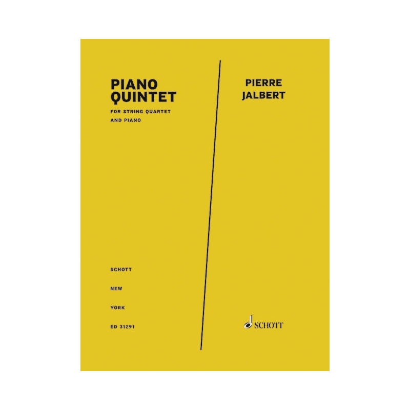 Jalbert, Pierre - Piano Quintet 