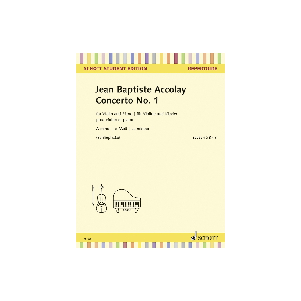 Accolay, Jean Baptiste - Concerto No. 1 