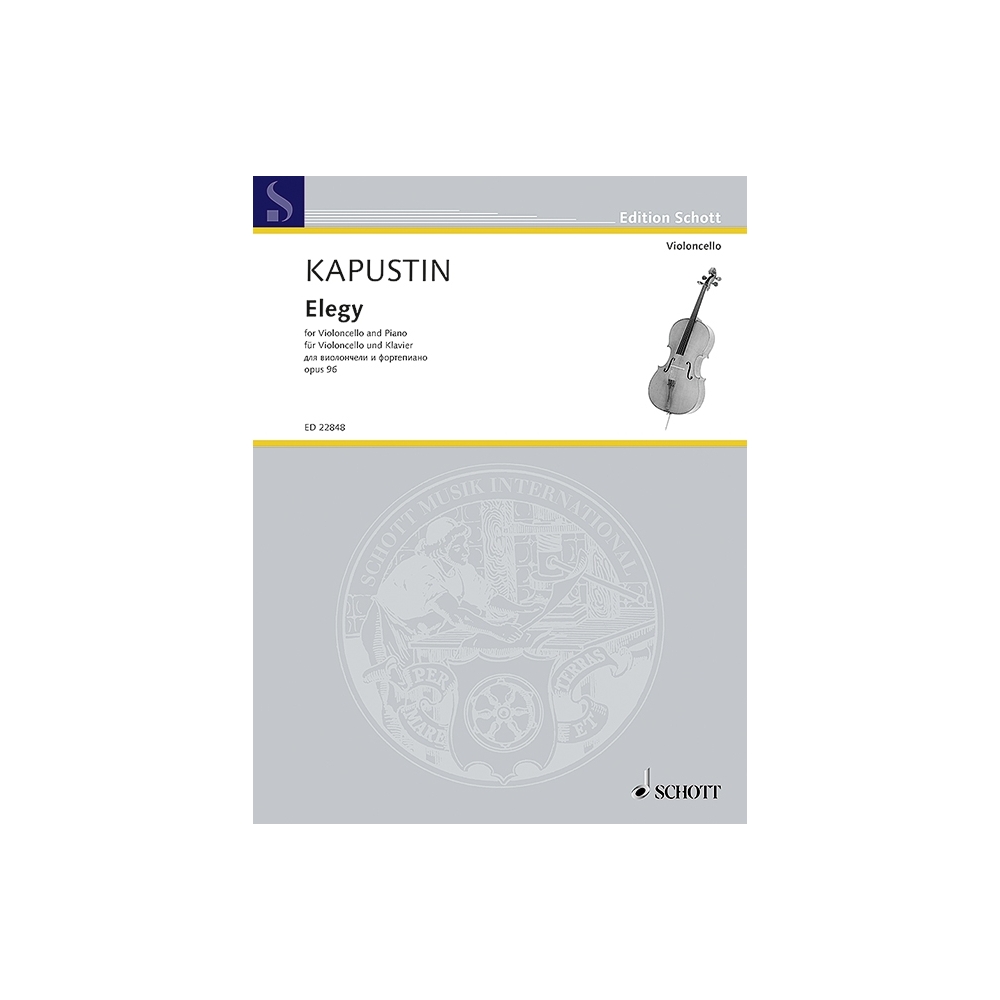 Kapustin, Nikolai - Elegy op. 96 