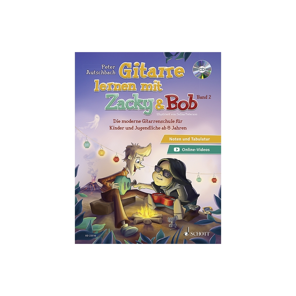 Autschbach, Peter - Gitarre lernen mit Zacky und Bob 