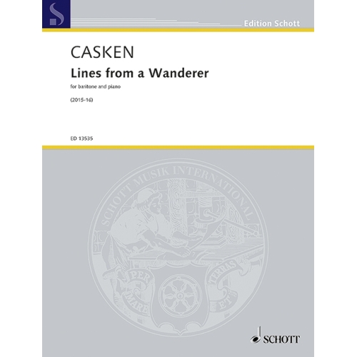 Casken, John - Lines from a...