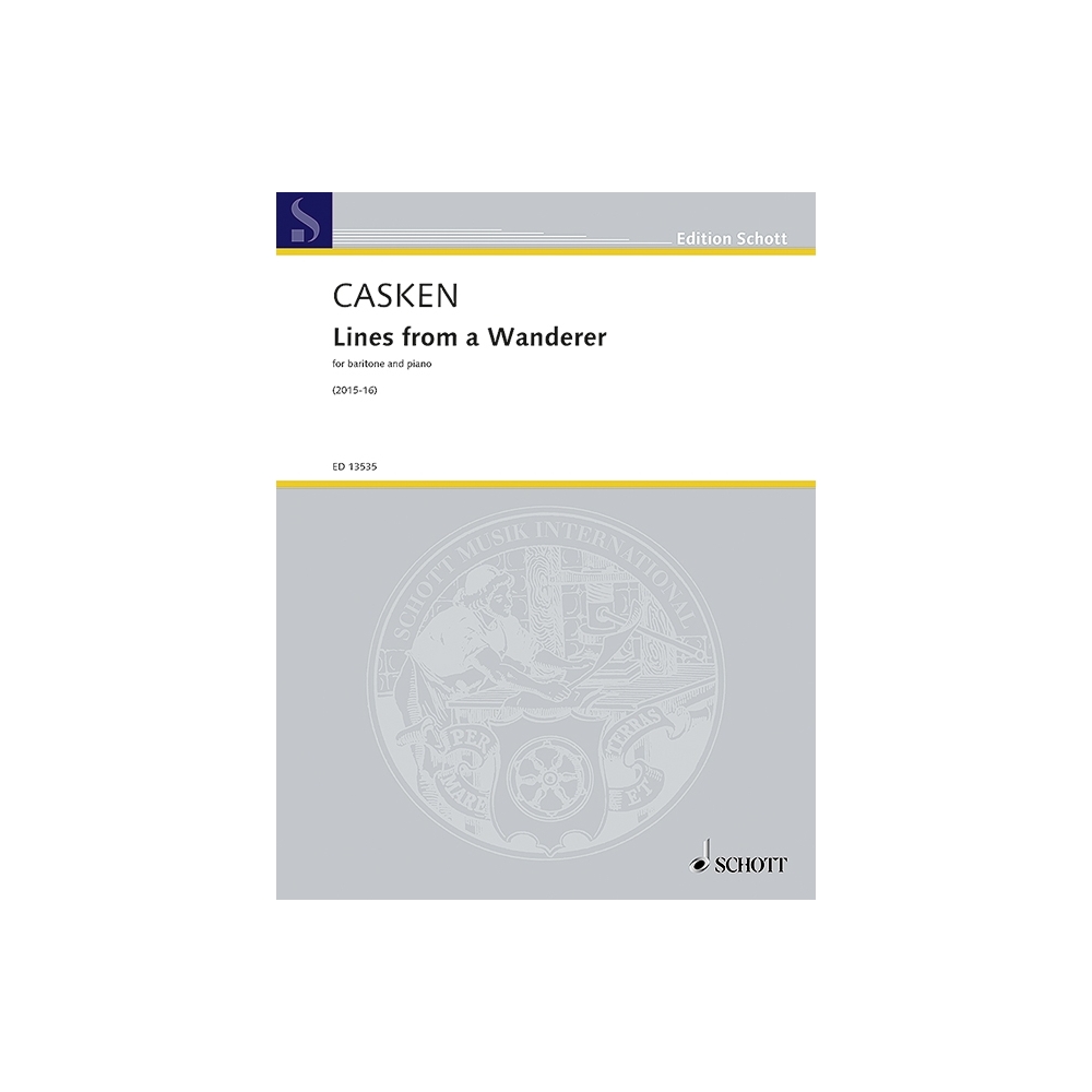 Casken, John - Lines from a Wanderer 