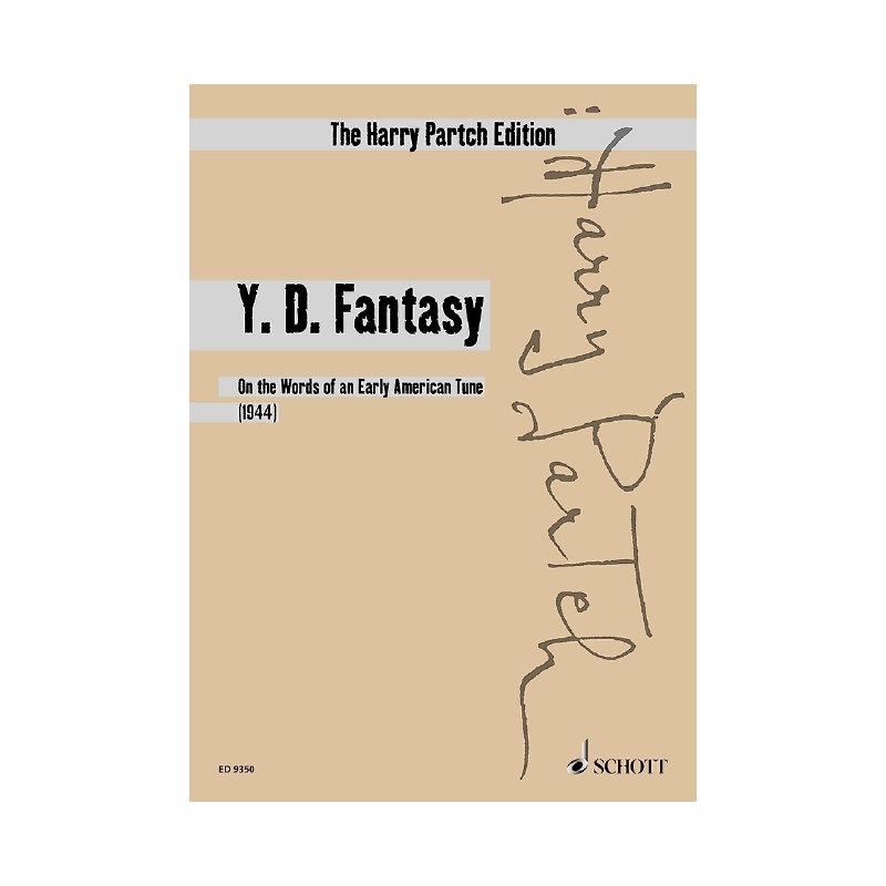 Partch, Harry - Y. D. Fantasy (Yankee Doodle Fantasy)