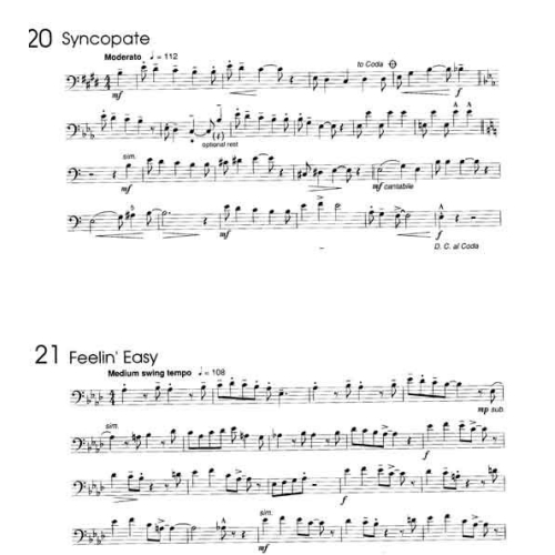 Melodic Studies for Trombone - Bk 2
