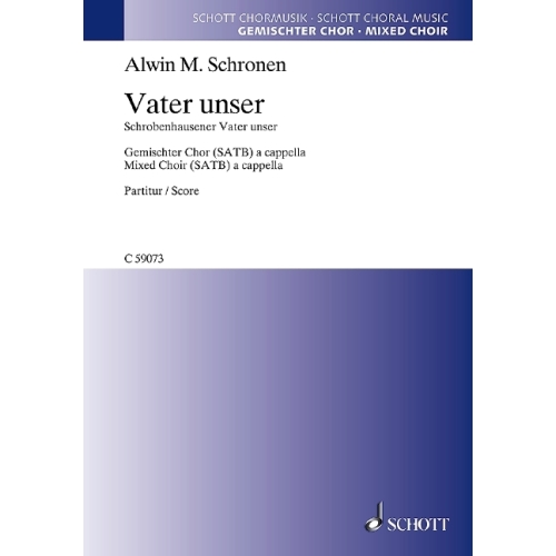 Schronen, Alwin Michael - Vater unser 