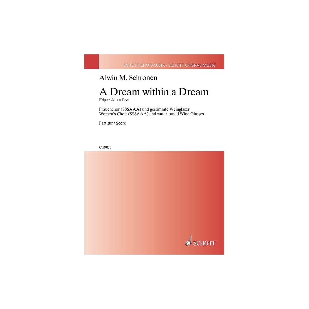Schronen, Alwin Michael - A Dream within a Dream 