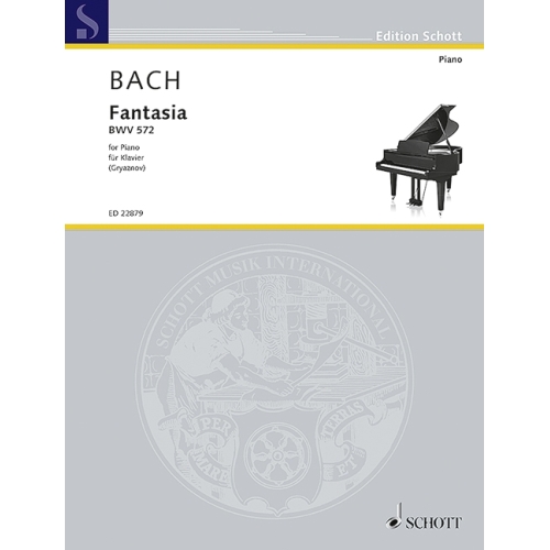 Bach, J.S - Fantasia BWV 572 