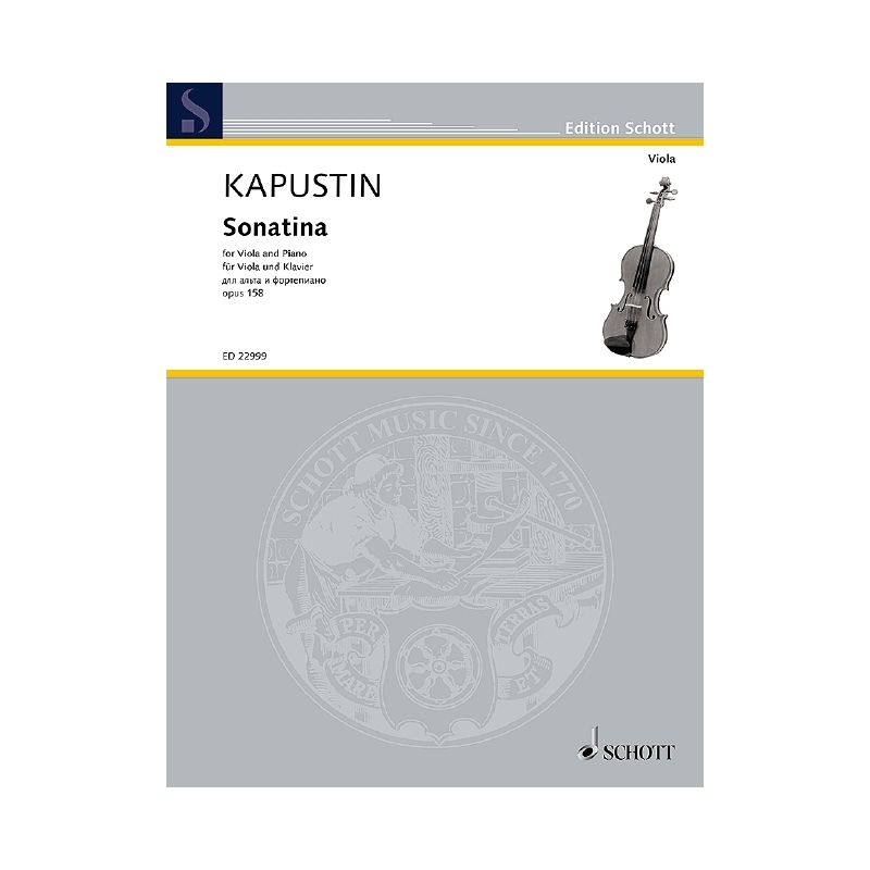 Kapustin, Nikolai - Sonatina op. 158