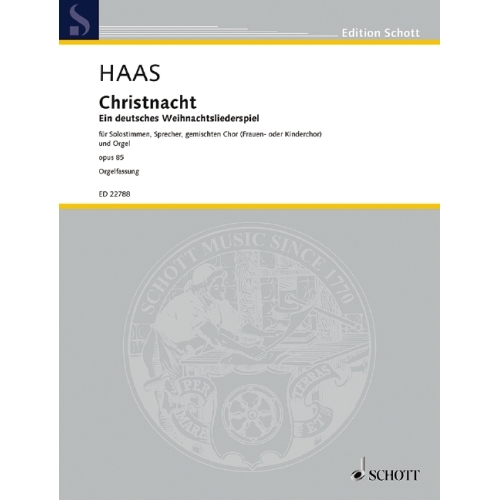 Haas, Joseph - Christnacht...