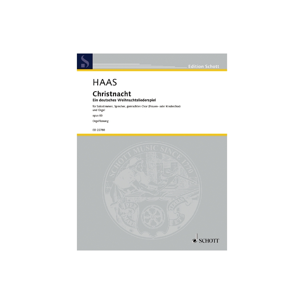 Haas, Joseph - Christnacht op. 85 