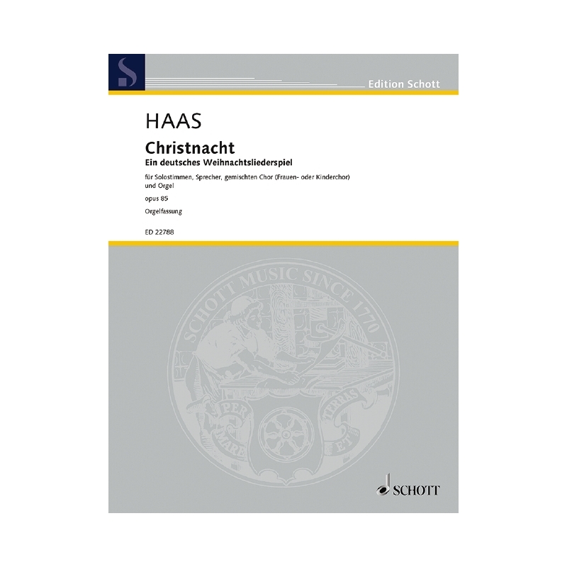 Haas, Joseph - Christnacht op. 85 