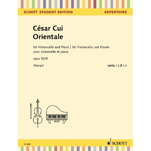 Cui, César - Orientale op. 50/9 