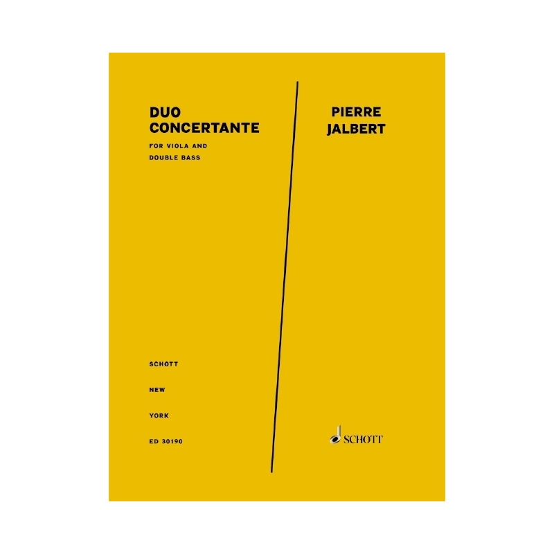 Jalbert, Pierre - Duo Concertante 
