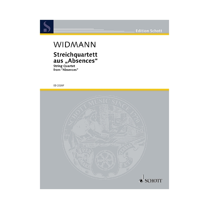 Widmann, Joerg - String Quartet 