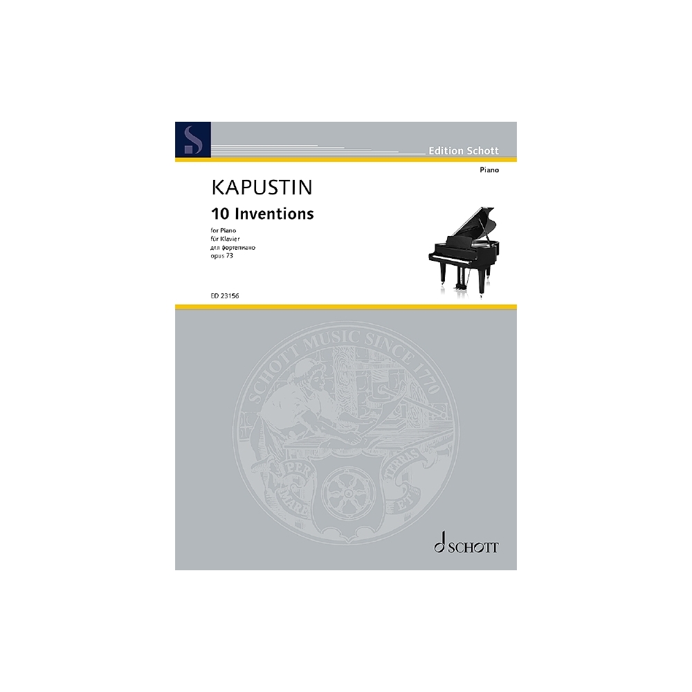 Kapustin, Nikolai - 10 Inventions op. 73 