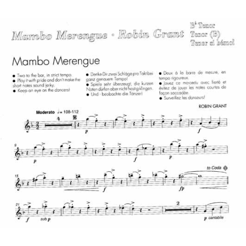 Grant, Robin - Mambo Merengue