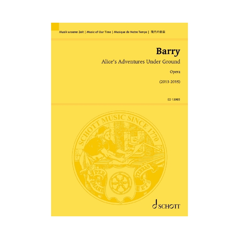 Barry, Gerald - Alice's Adventures Under Ground 