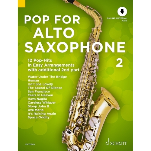 Pop For Alto Saxophone 2 Vol. 2