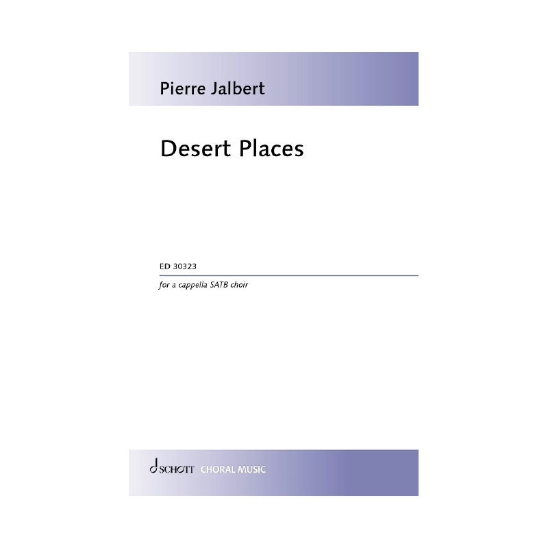 Jalbert, Pierre - Desert Places 