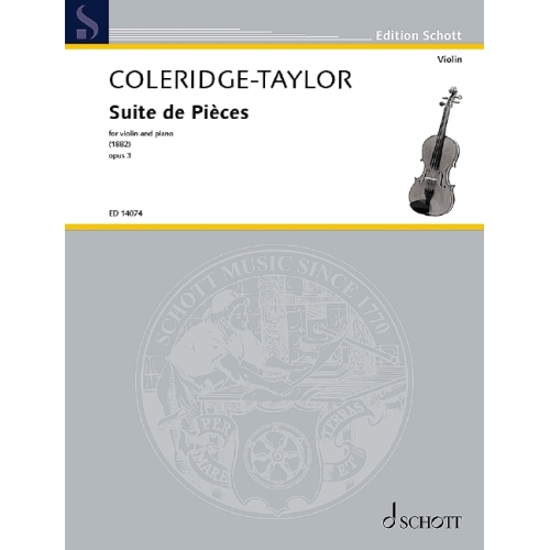 Coleridge-Taylor, Samuel - Suite de Pièces op. 3