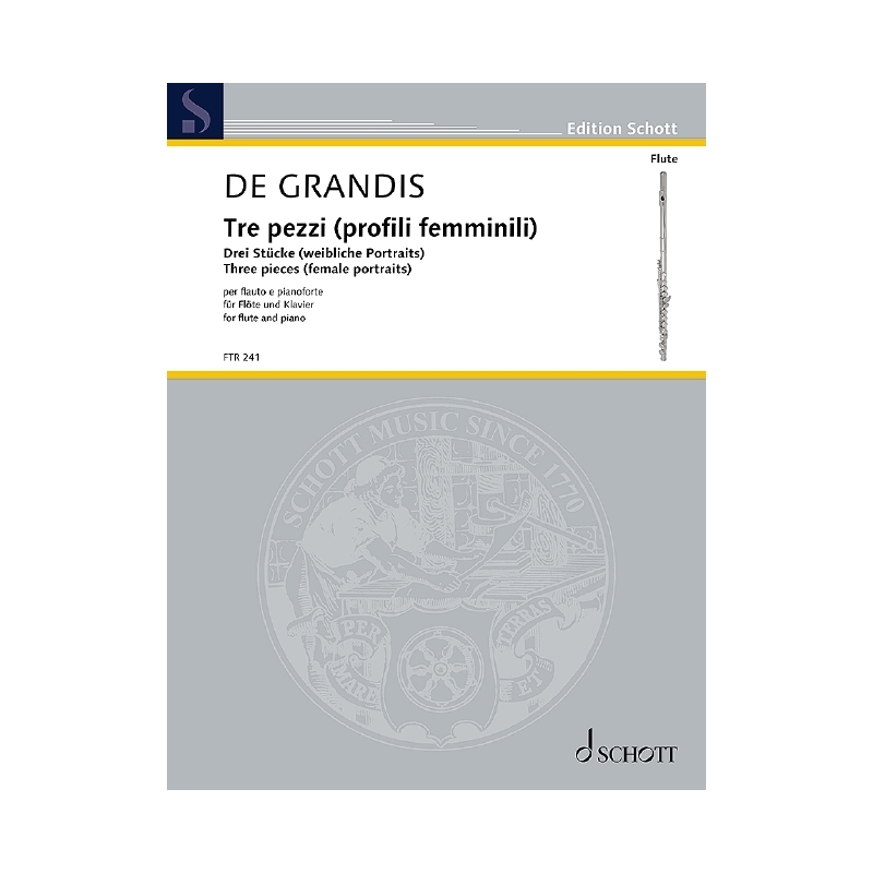 Grandis, Renato de - Three pieces 