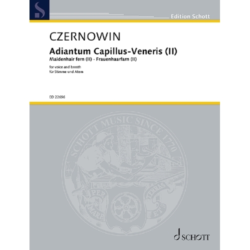 Czernowin, Chaya - Adiantum...